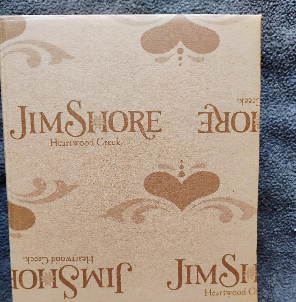 Jim Shore Heartwood Creek Genevieve 4025832 Poodle Dog Figurine In Box - Picture 3 of 4